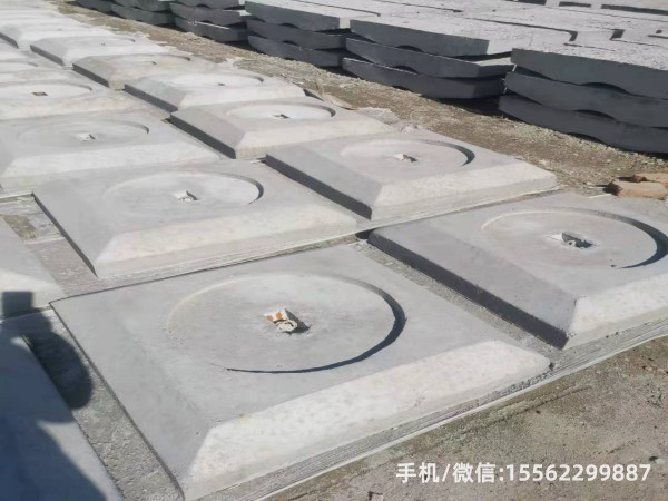白鹭湖管理区1400×1400混凝土电杆底盘
